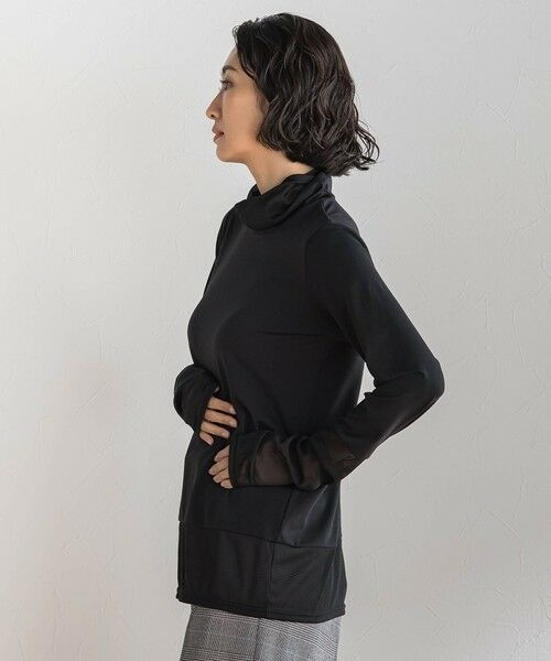 la.f...(大きいサイズ) / ラ・エフ(おおきいサイズ) カットソー | 【大きいサイズ】シアー切り替えカットソー | 詳細15