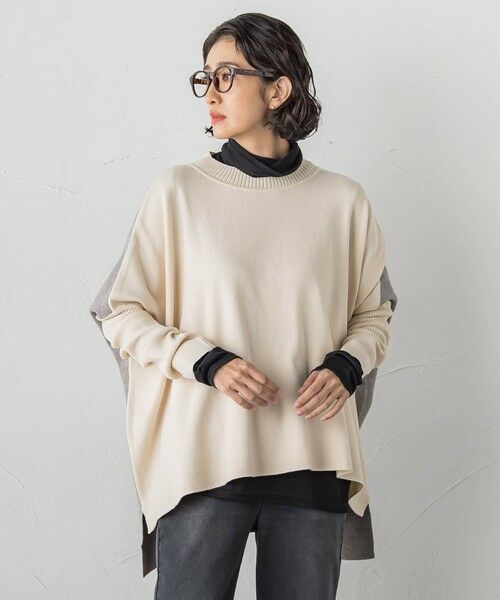 la.f...(大きいサイズ) / ラ・エフ(おおきいサイズ) カットソー | 【大きいサイズ】シアー切り替えカットソー | 詳細21