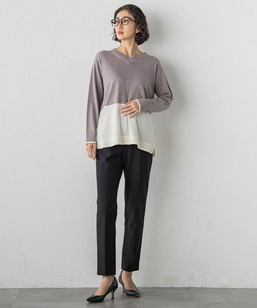 la.f...(大きいサイズ) / ラ・エフ(おおきいサイズ) その他パンツ | 【大きいサイズ】<極>""ラクきれい""裏起毛ジョグパン | 詳細1