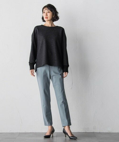 la.f...(大きいサイズ) / ラ・エフ(おおきいサイズ) その他パンツ | 【大きいサイズ】<極>""ラクきれい""裏起毛ジョグパン | 詳細16