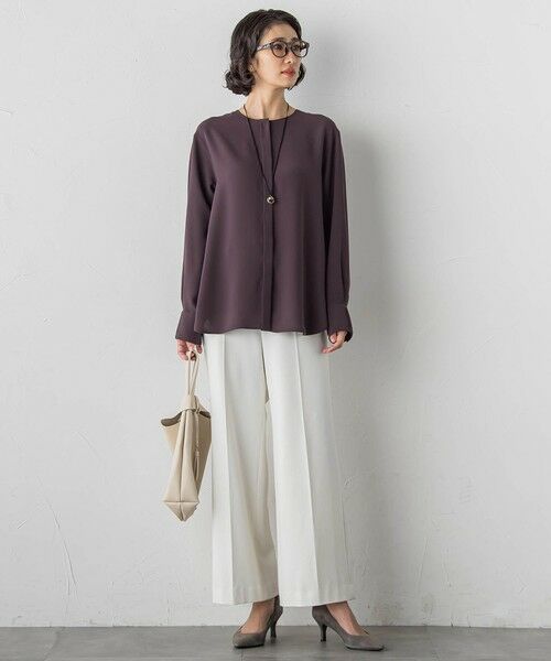 la.f...(大きいサイズ) / ラ・エフ(おおきいサイズ) その他パンツ | 【大きいサイズ】【biyori】ピクシエスタワイドパンツ | 詳細10