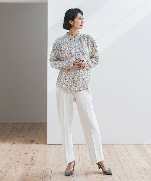 la.f...(大きいサイズ) / ラ・エフ(おおきいサイズ) その他パンツ | 【大きいサイズ】ピクシエスタストレートパンツ≪洗濯機で洗える≫ | 詳細2