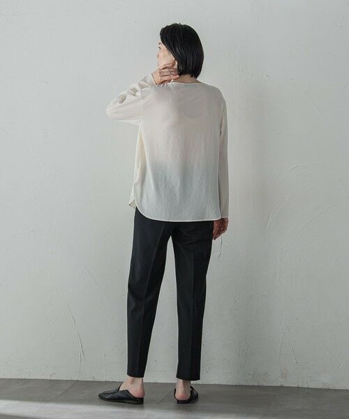 la.f...(大きいサイズ) / ラ・エフ(おおきいサイズ) その他パンツ | 【大きいサイズ】ピクシエスタストレートパンツ≪洗濯機で洗える≫ | 詳細13