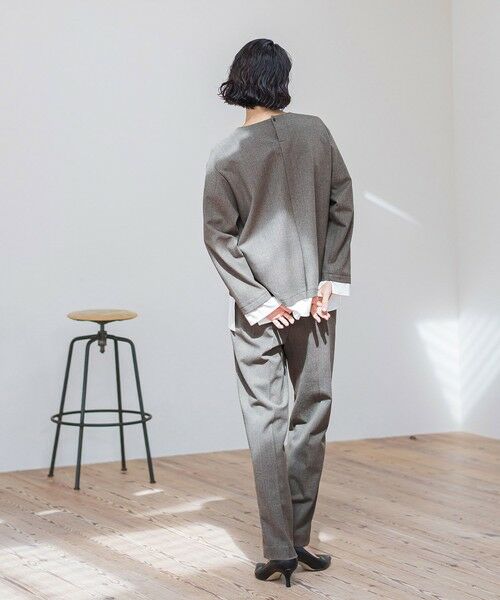 la.f...(大きいサイズ) / ラ・エフ(おおきいサイズ) その他パンツ | 【大きいサイズ】ピクシエスタストレートパンツ≪洗濯機で洗える≫ | 詳細20