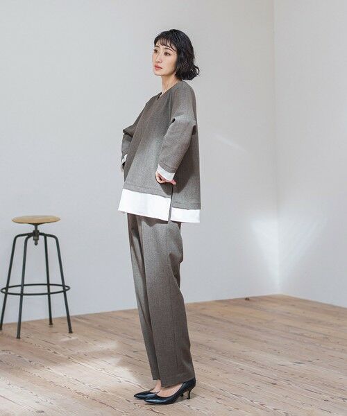 la.f...(大きいサイズ) / ラ・エフ(おおきいサイズ) その他パンツ | 【大きいサイズ】ピクシエスタストレートパンツ≪洗濯機で洗える≫ | 詳細21