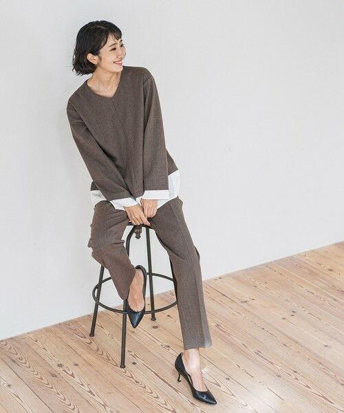 la.f...(大きいサイズ) / ラ・エフ(おおきいサイズ) その他パンツ | 【大きいサイズ】ピクシエスタストレートパンツ≪洗濯機で洗える≫ | 詳細22