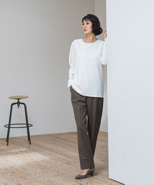 la.f...(大きいサイズ) / ラ・エフ(おおきいサイズ) その他パンツ | 【大きいサイズ】ピクシエスタストレートパンツ≪洗濯機で洗える≫ | 詳細24