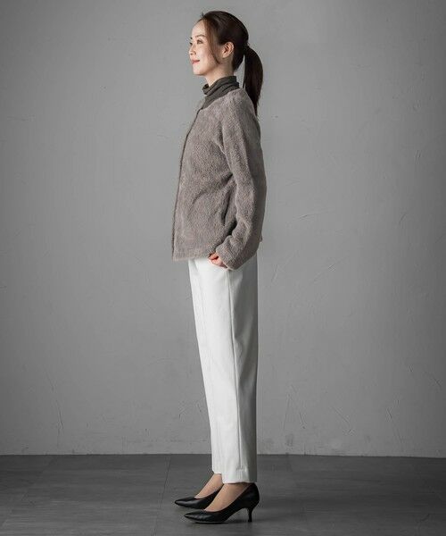 la.f...(大きいサイズ) / ラ・エフ(おおきいサイズ) ニット・セーター | 【大きいサイズ】フェザーヤーンニットカーディガン | 詳細25