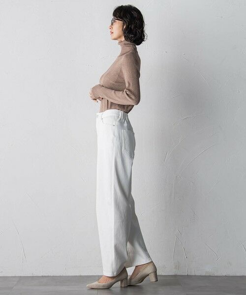 la.f...(大きいサイズ) / ラ・エフ(おおきいサイズ) ニット・セーター | 【大きいサイズ】ラメリブタートルニット | 詳細26