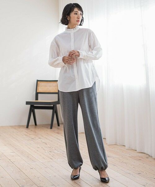 la.f...(大きいサイズ) / ラ・エフ(おおきいサイズ) シャツ・ブラウス | 【大きいサイズ】ネックフリルブラウス | 詳細17