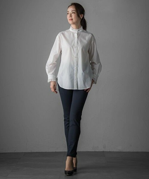 la.f...(大きいサイズ) / ラ・エフ(おおきいサイズ) シャツ・ブラウス | 【大きいサイズ】ネックフリルブラウス | 詳細30