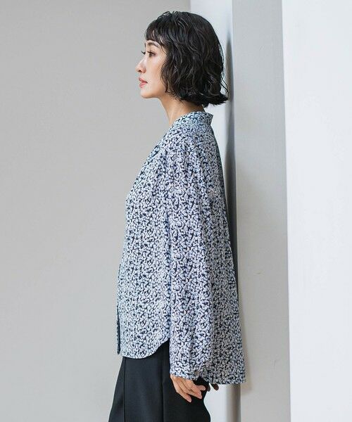 la.f...(大きいサイズ) / ラ・エフ(おおきいサイズ) シャツ・ブラウス | 【大きいサイズ】くずしドットブラウス | 詳細2