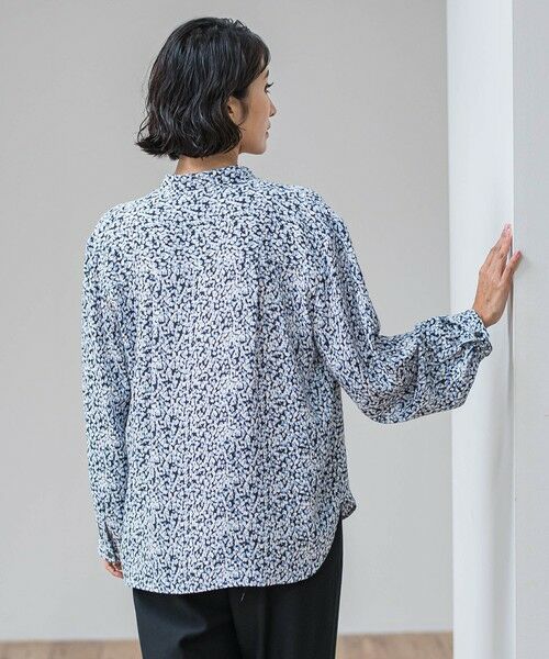 la.f...(大きいサイズ) / ラ・エフ(おおきいサイズ) シャツ・ブラウス | 【大きいサイズ】くずしドットブラウス | 詳細3