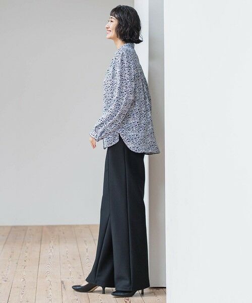 la.f...(大きいサイズ) / ラ・エフ(おおきいサイズ) シャツ・ブラウス | 【大きいサイズ】くずしドットブラウス | 詳細6