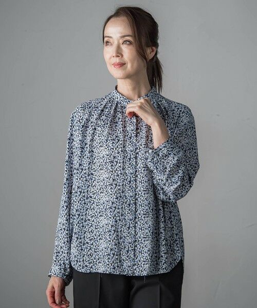 la.f...(大きいサイズ) / ラ・エフ(おおきいサイズ) シャツ・ブラウス | 【大きいサイズ】くずしドットブラウス | 詳細8