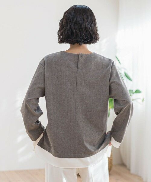 la.f...(大きいサイズ) / ラ・エフ(おおきいサイズ) シャツ・ブラウス | 【大きいサイズ】ピクシエスタVネックブラウス | 詳細11