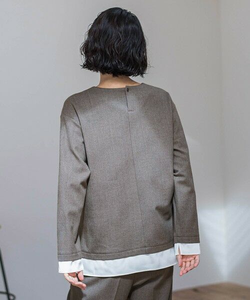 la.f...(大きいサイズ) / ラ・エフ(おおきいサイズ) シャツ・ブラウス | 【大きいサイズ】ピクシエスタVネックブラウス | 詳細16