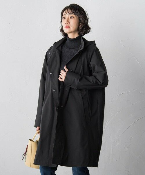 la.f...(大きいサイズ) / ラ・エフ(おおきいサイズ) ダッフルコート | 【大きいサイズ】パーテーションダウンロングコート | 詳細1