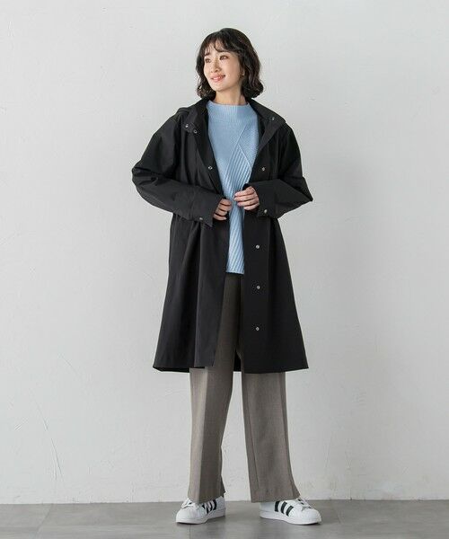 la.f...(大きいサイズ) / ラ・エフ(おおきいサイズ) ダッフルコート | 【大きいサイズ】パーテーションダウンロングコート | 詳細12