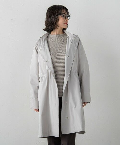 la.f...(大きいサイズ) / ラ・エフ(おおきいサイズ) ダッフルコート | 【大きいサイズ】パーテーションダウンロングコート | 詳細15