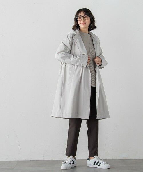 la.f...(大きいサイズ) / ラ・エフ(おおきいサイズ) ダッフルコート | 【大きいサイズ】パーテーションダウンロングコート | 詳細18