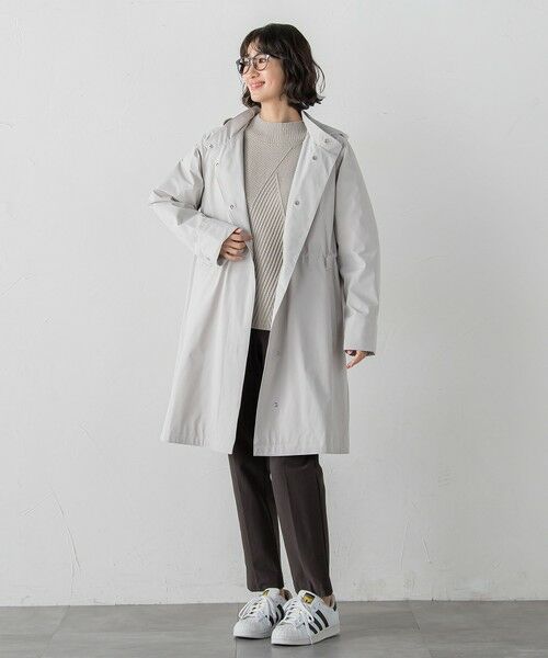 la.f...(大きいサイズ) / ラ・エフ(おおきいサイズ) ダッフルコート | 【大きいサイズ】パーテーションダウンロングコート | 詳細19