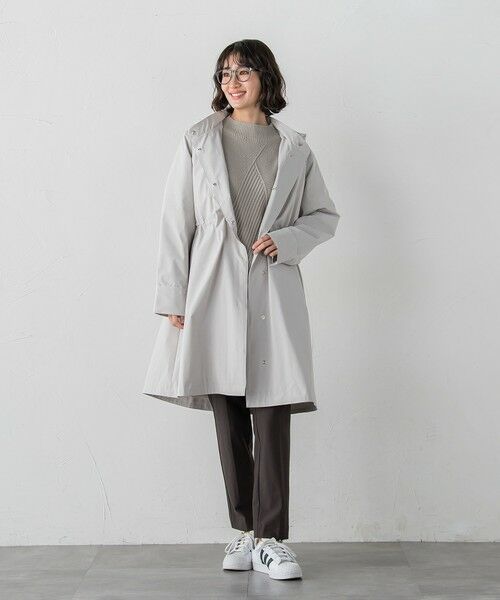 la.f...(大きいサイズ) / ラ・エフ(おおきいサイズ) ダッフルコート | 【大きいサイズ】パーテーションダウンロングコート | 詳細21