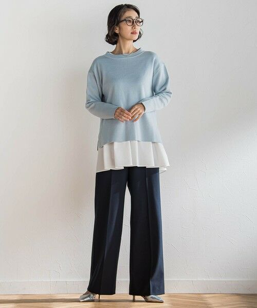 la.f...(大きいサイズ) / ラ・エフ(おおきいサイズ) カットソー | 【大きいサイズ】ペプラムカットソー | 詳細12