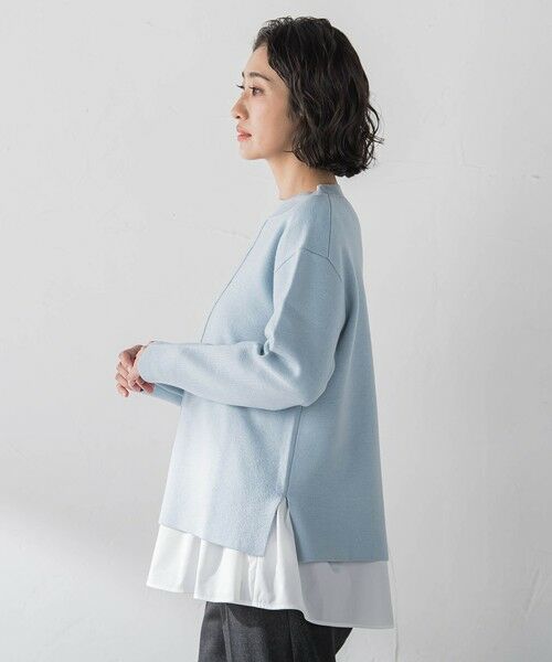 la.f...(大きいサイズ) / ラ・エフ(おおきいサイズ) カットソー | 【大きいサイズ】ペプラムカットソー | 詳細6