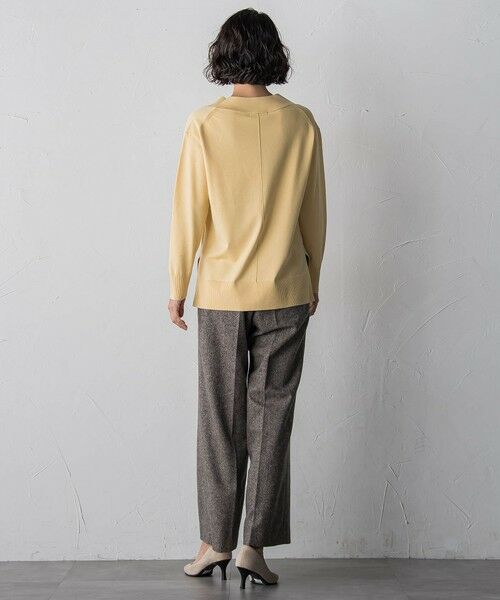 la.f...(大きいサイズ) / ラ・エフ(おおきいサイズ) その他パンツ | 【大きいサイズ】ウールラメシャンブレーパンツ | 詳細7