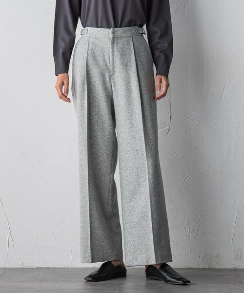 la.f...(大きいサイズ) / ラ・エフ(おおきいサイズ) その他パンツ | 【大きいサイズ】ウールラメシャンブレーパンツ | 詳細12