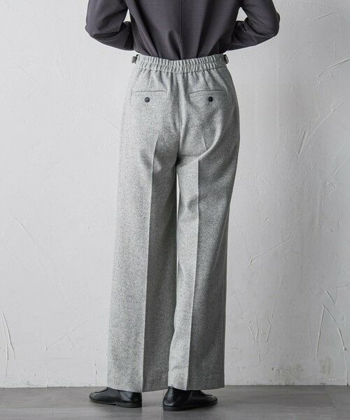 la.f...(大きいサイズ) / ラ・エフ(おおきいサイズ) その他パンツ | 【大きいサイズ】ウールラメシャンブレーパンツ | 詳細14