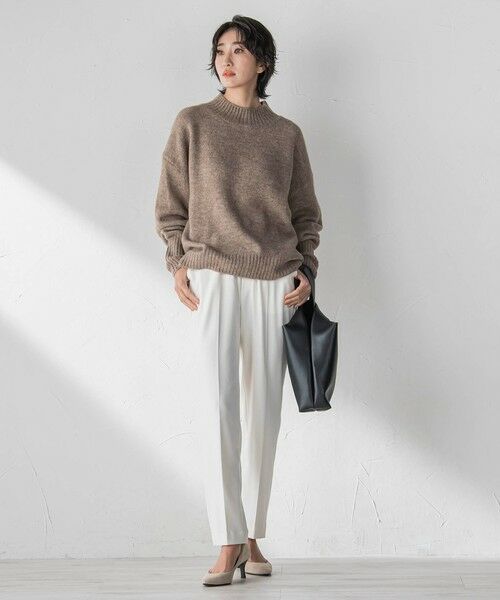 la.f...(大きいサイズ) / ラ・エフ(おおきいサイズ) その他パンツ | 【大きいサイズ】両面起毛2WAYストレッチテーパードパンツ | 詳細2