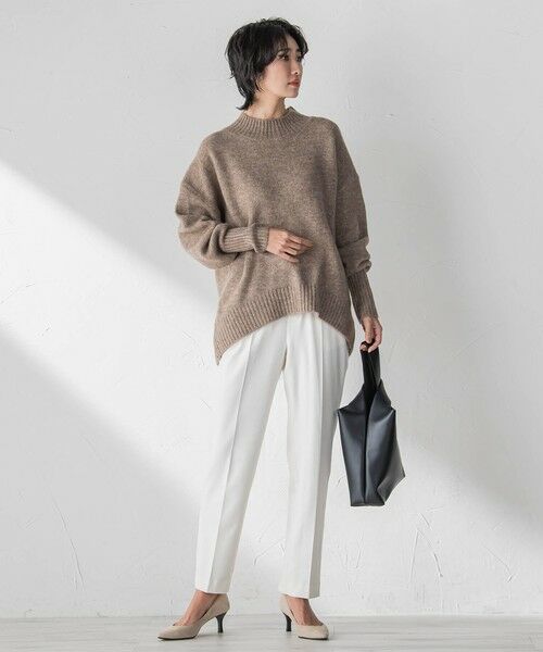 la.f...(大きいサイズ) / ラ・エフ(おおきいサイズ) その他パンツ | 【大きいサイズ】両面起毛2WAYストレッチテーパードパンツ | 詳細4