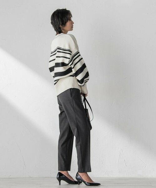 la.f...(大きいサイズ) / ラ・エフ(おおきいサイズ) その他パンツ | 【大きいサイズ】両面起毛2WAYストレッチテーパードパンツ | 詳細10