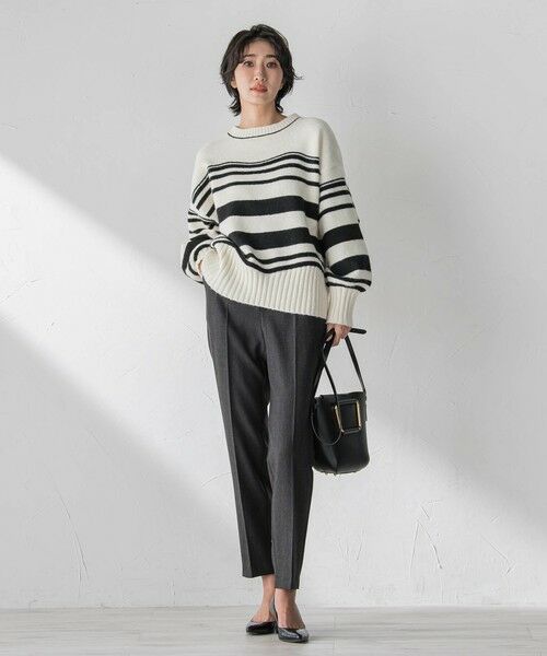 la.f...(大きいサイズ) / ラ・エフ(おおきいサイズ) その他パンツ | 【大きいサイズ】両面起毛2WAYストレッチテーパードパンツ | 詳細8