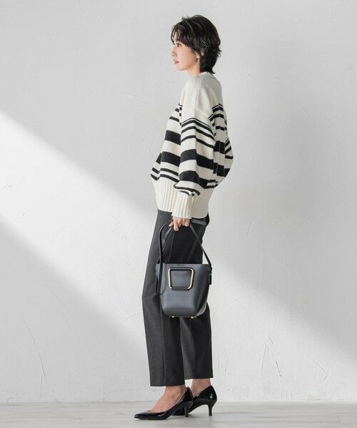 la.f...(大きいサイズ) / ラ・エフ(おおきいサイズ) その他パンツ | 【大きいサイズ】両面起毛2WAYストレッチテーパードパンツ | 詳細9