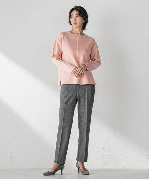 la.f...(大きいサイズ) / ラ・エフ(おおきいサイズ) その他パンツ | 【大きいサイズ】両面起毛2WAYストレッチテーパードパンツ | 詳細25