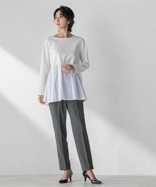 la.f...(大きいサイズ) / ラ・エフ(おおきいサイズ) その他パンツ | 【大きいサイズ】両面起毛2WAYストレッチテーパードパンツ | 詳細28