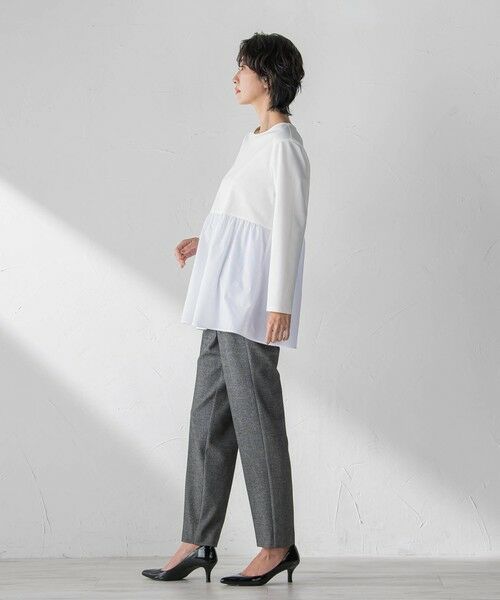 la.f...(大きいサイズ) / ラ・エフ(おおきいサイズ) その他パンツ | 【大きいサイズ】両面起毛2WAYストレッチテーパードパンツ | 詳細29