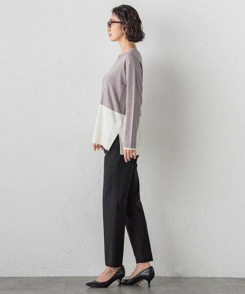 la.f...(大きいサイズ) / ラ・エフ(おおきいサイズ) ニット・セーター | 【大きいサイズ】ファインウールVネックニット | 詳細22