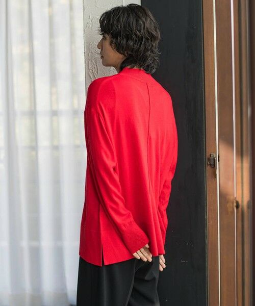 la.f...(大きいサイズ) / ラ・エフ(おおきいサイズ) ニット・セーター | 【大きいサイズ/新色追加】ファインウールハイネックニット | 詳細3