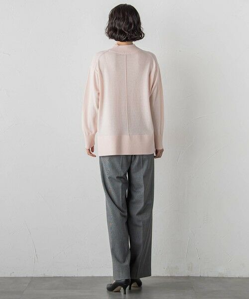 la.f...(大きいサイズ) / ラ・エフ(おおきいサイズ) ニット・セーター | 【大きいサイズ/新色追加】ファインウールハイネックニット | 詳細13