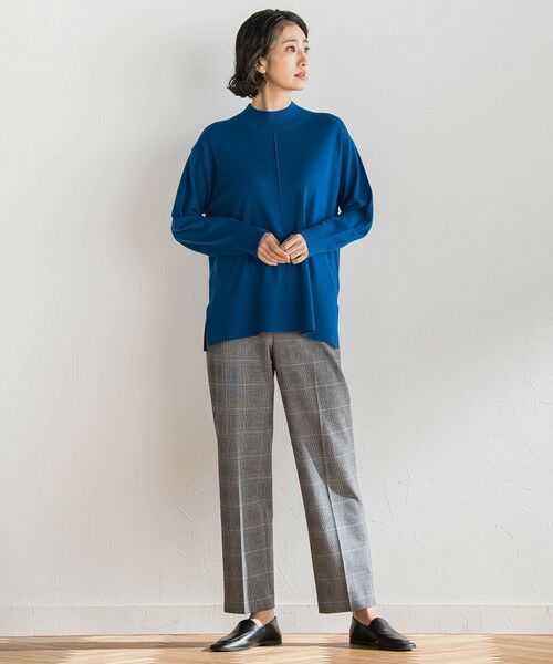 la.f...(大きいサイズ) / ラ・エフ(おおきいサイズ) ニット・セーター | 【大きいサイズ/新色追加】ファインウールハイネックニット | 詳細17