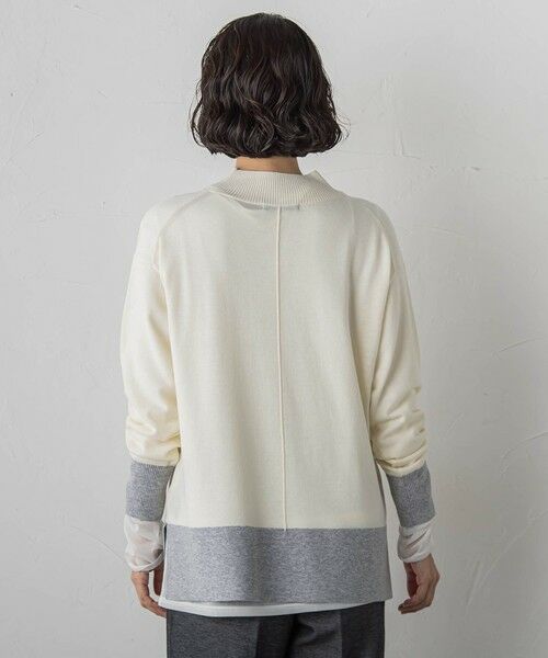 la.f...(大きいサイズ) / ラ・エフ(おおきいサイズ) ニット・セーター | 【大きいサイズ】ファインウールハイネックニット | 詳細15