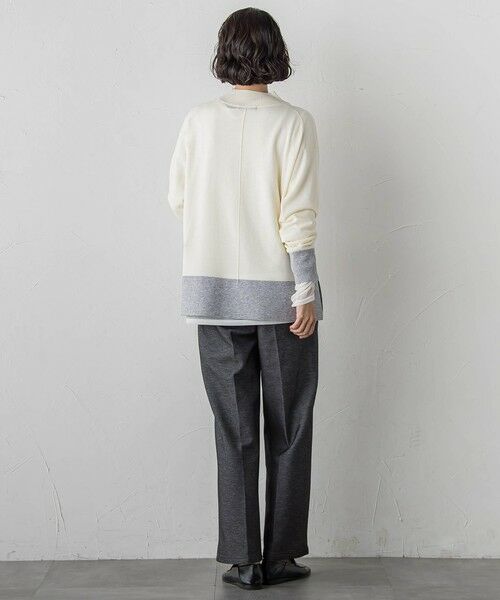 la.f...(大きいサイズ) / ラ・エフ(おおきいサイズ) ニット・セーター | 【大きいサイズ/新色追加】ファインウールハイネックニット | 詳細30