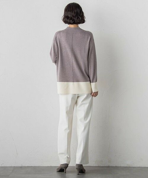 la.f...(大きいサイズ) / ラ・エフ(おおきいサイズ) ニット・セーター | 【大きいサイズ】ファインウールハイネックニット | 詳細24