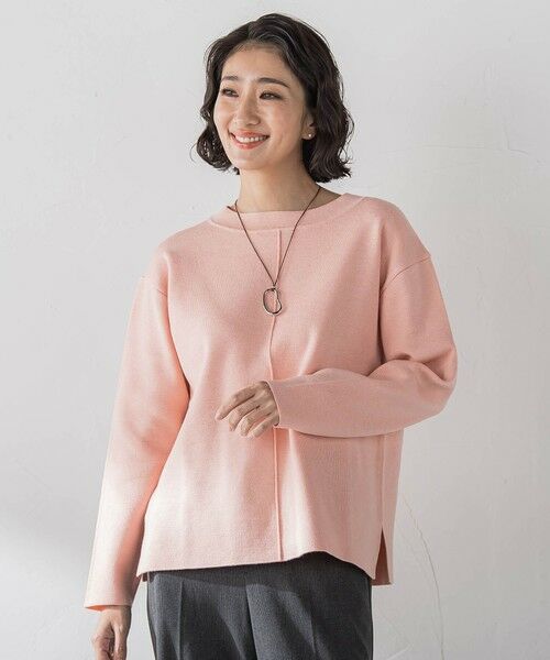 la.f...(大きいサイズ) / ラ・エフ(おおきいサイズ) ニット・セーター | 【大きいサイズ】”即着”トーンアップニット | 詳細2