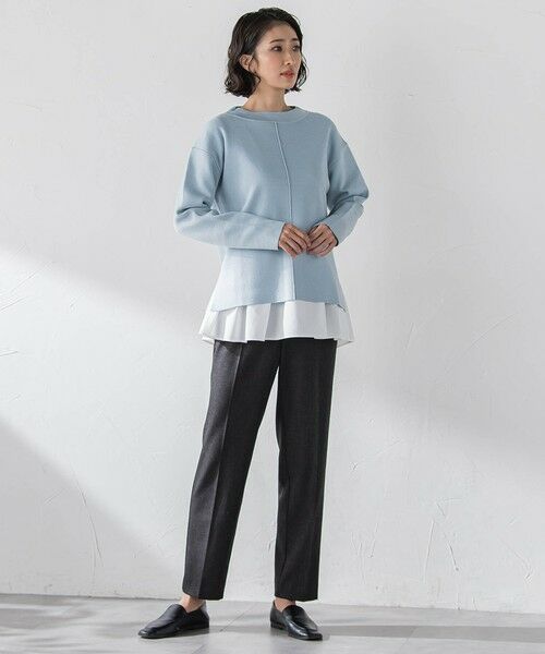 la.f...(大きいサイズ) / ラ・エフ(おおきいサイズ) ニット・セーター | 【大きいサイズ】”即着”トーンアップニット | 詳細19