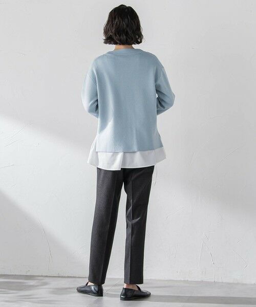 la.f...(大きいサイズ) / ラ・エフ(おおきいサイズ) ニット・セーター | 【大きいサイズ】”即着”トーンアップニット | 詳細20